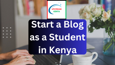 how to start a blog at university in kenya