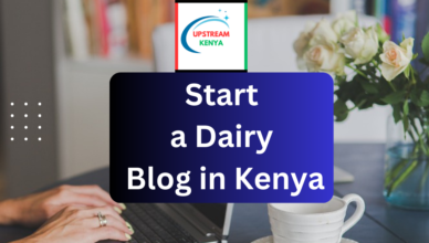 how to start a dairy blog in kenya